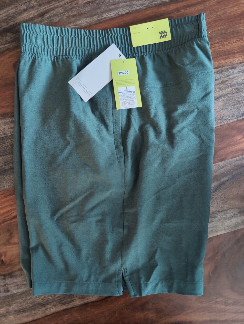 all in motion Green Unlined Athletic Shorts Size S Men